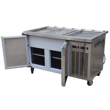 Stainless Steel Undercounter Fridge